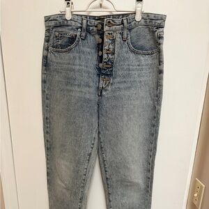 Joe’s Jeans Danielle High Rise Vintage Straight Button Fly Size 26